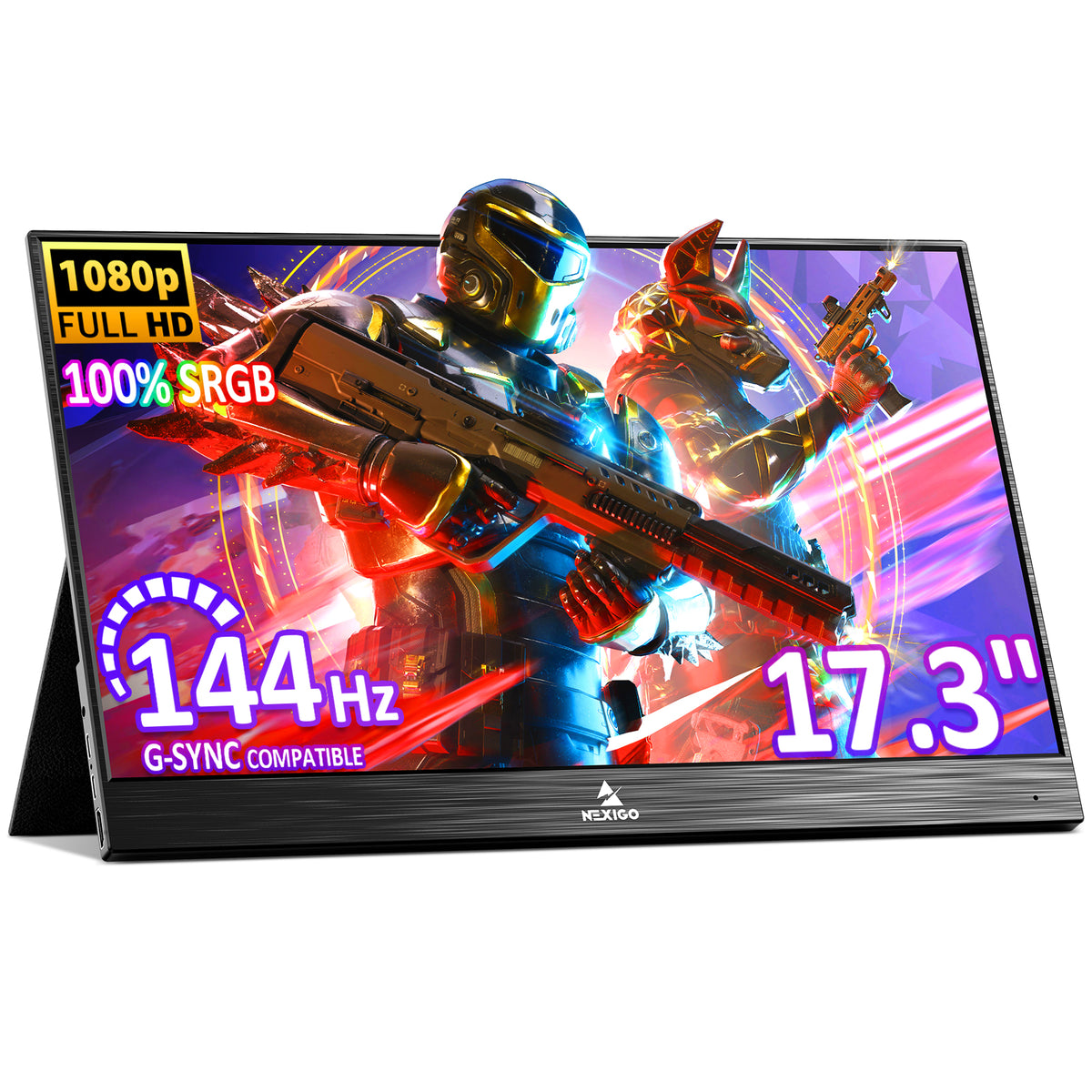 🚀 PORTABLE Monitor in 4k 🚀 Connect everything you want
