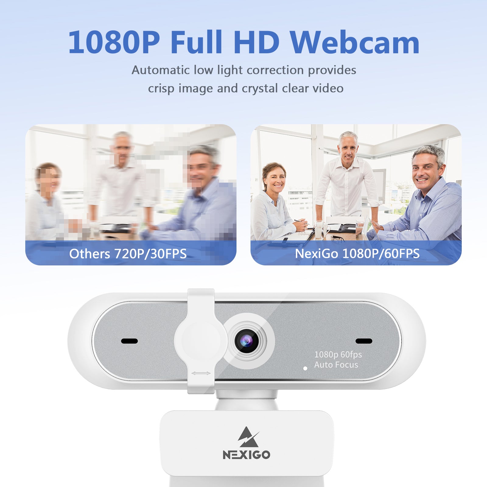 The Best 60 fps HD Webcam for 2021! The Nexigo N660P 1080p Unboxing and  Review! 