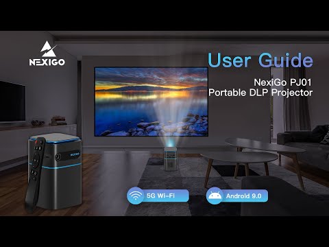 NexiGo PJ01 Mini DLP Projector